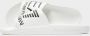 Emporio Ar i EA7 Witte polyethyleen sandalen met sband White - Thumbnail 3