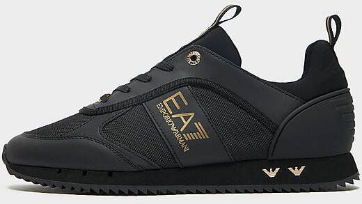 Geruïneerd Uitschakelen instant Emporio Armani EA7 Zwart-wit veters Black- Heren - Schoenen.nl