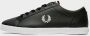 Fred Perry men's leather sneakers Baseline Zwart Heren - Thumbnail 3