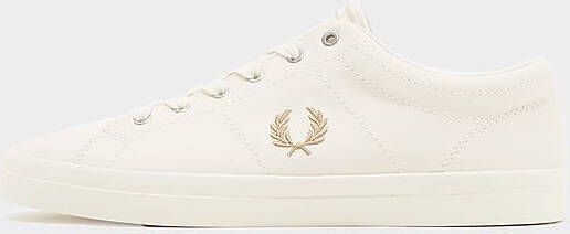 Fred Perry Baseline Twill White- Heren White