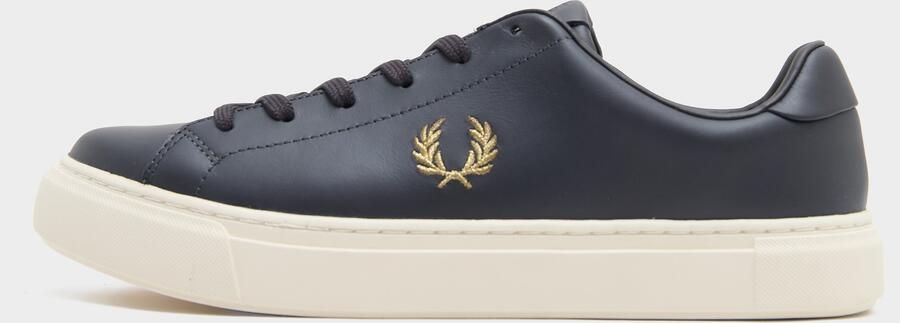 Fred Perry B71 Leather Zwart- Heren Zwart
