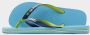 Havaianas Brazil Mix Flip Flops Blue- Heren Blue - Thumbnail 3