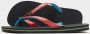 Havaianas Brasil Mix teenslippers rood blauw zwart - Thumbnail 5