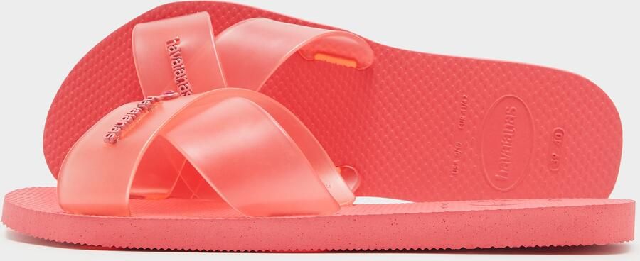 Havaianas Aqua Jelly Slides Dames Roze- Dames Roze