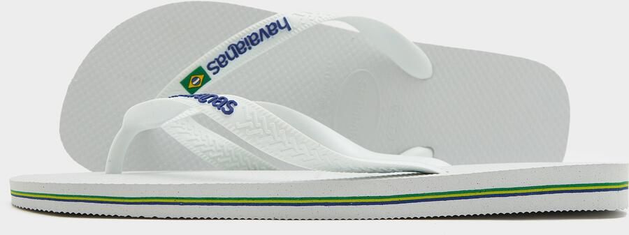 Havaianas Teenslippers Brasil Logo zomerschoen slippers poolslides met logo-opschrift - Foto 18