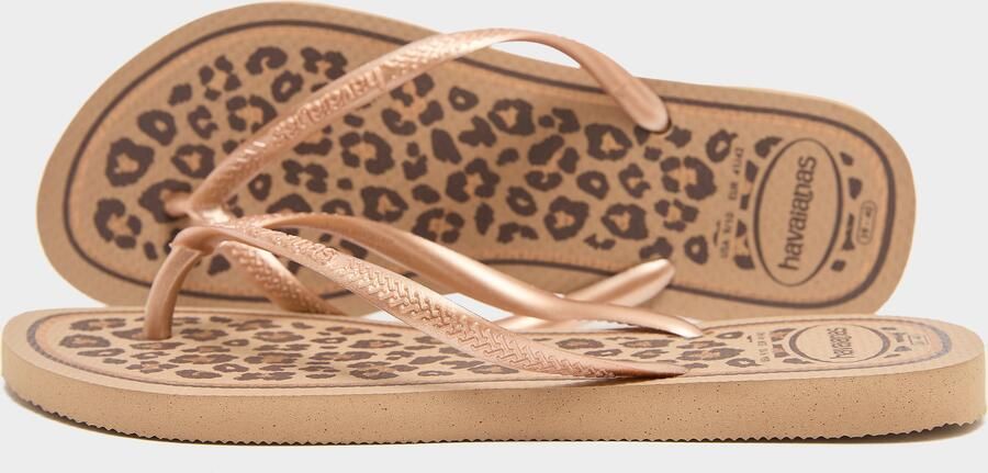 Havaianas HAV. SLIM ANIMALS ROSE Goud ROSE Goud Dames Slippers rose Goud rose Goud - Foto 3