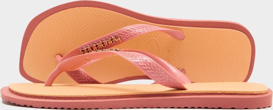 Havaianas Square Fusion Flip Flops Dames Roze- Dames Roze - Foto 3