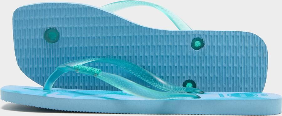 Havaianas Square Jelly Flip Flops Dames Blauw- Dames Blauw - Foto 2