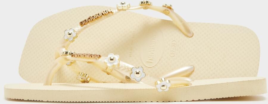 Havaianas Square Stylish Flip Flops Wit- Dames Wit