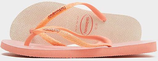 Havaianas Slim Glitter Flip Flops Dames Pink- Dames Pink