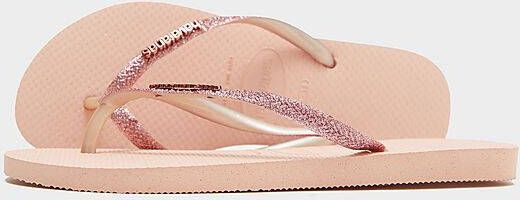 Havaianas Slim Glitter Flip Flops Dames Pink- Dames Pink