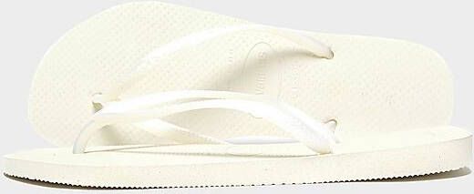 Havaianas Slim Teenslippers Dames White- Dames White