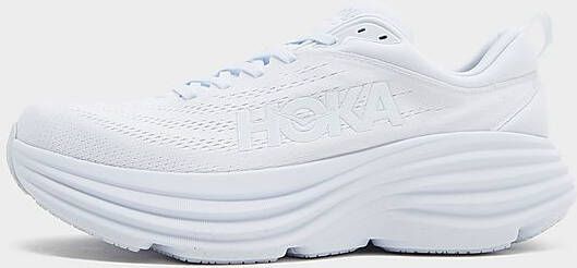 HOKA Bondi 8 Hardloopschoenen Regular grijs wit - Foto 5