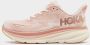 Hoka One Dames Clifton 9 hardloopschoenen Pink Dames - Thumbnail 3
