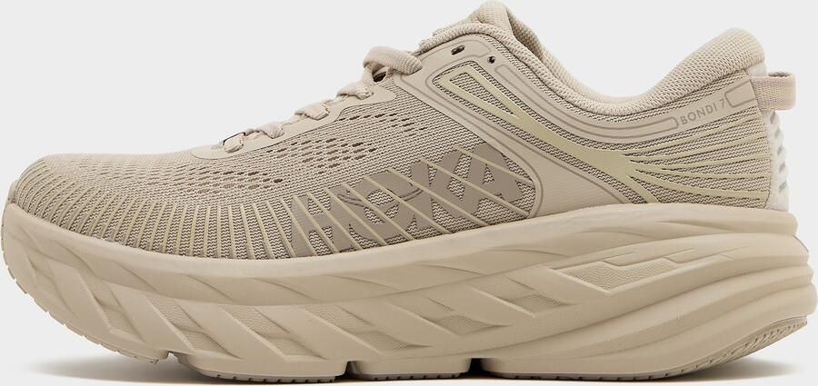 HOKA Bondi 7 Dames Beige- Dames Beige