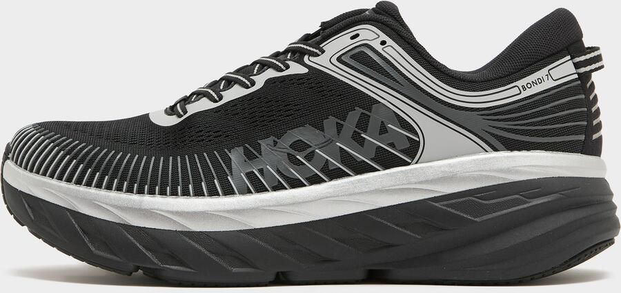 HOKA Bondi 7 Zwart- Heren Zwart