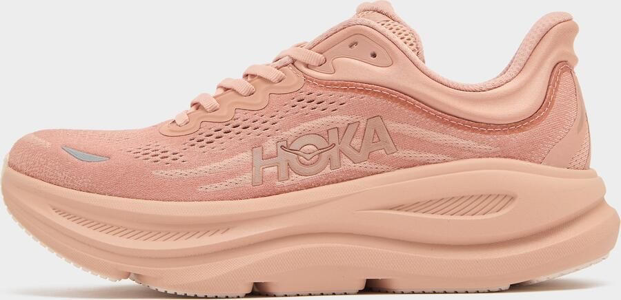 HOKA Women's Bondi 9 Hardloopschoenen Regular roze - Foto 4