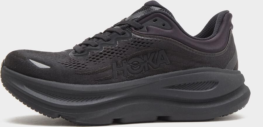 HOKA Women's Bondi 9 Hardloopschoenen Regular zwart grijs - Foto 3