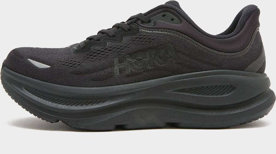 HOKA Bondi 9 Hardloopschoenen 1 3 Regular zwart grijs - Foto 4