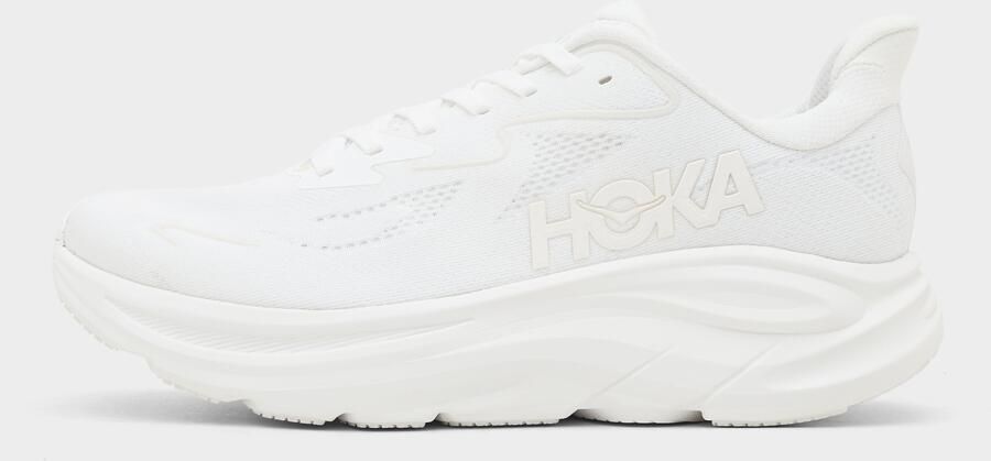 HOKA Clifton 10 Hardloopschoenen 2 3 Regular grijs wit - Foto 5