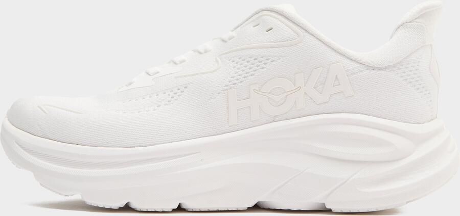 HOKA Women's Clifton 10 Hardloopschoenen 1 3 Regular grijs wit - Foto 3