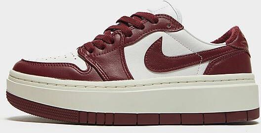 Jordan Wmns Air 1 Elevate Low White Dark Beetroot Sail Schoenmaat 38 1 2 Sneakers DH7004 161 - Foto 4