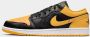 Jordan Air 1 Low Black White Yellow Ochre- Black White Yellow Ochre - Thumbnail 3