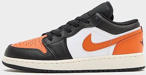 Jordan 1 Low (GS) unisex Basketball zwart Schoenen