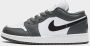 Air Jordan Nike 1 Low GS Grijs Wit Zwart Sneakers Unisex Doos Zonder Deksel - Thumbnail 2