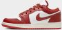 Jordan Air 1 Low Junior White Lobster Sail Dune Red White Lobster Sail Dune Red - Thumbnail 2