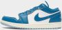 Jordan Air 1 Low White Blue Grey Sail Industrial Blue- Heren White Blue Grey Sail Industrial Blue - Thumbnail 3
