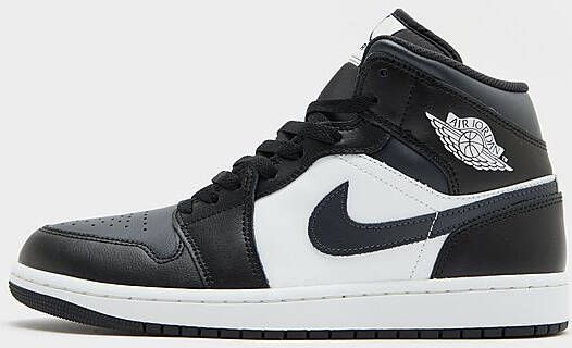 Nike Herenschoenen Air Jordan 1 Mid Black- Heren Black