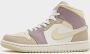 Jordan Air 1 Mid Dames Light Orewood Brown Khaki Taupe Grey Team Gold- Dames Light Orewood Brown Khaki Taupe Grey Team Gold - Thumbnail 3