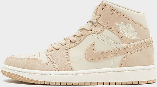 Jordan Air 1 Mid Dames Legend Light Brown Sail Legend Medium Brown- Dames Legend Light Brown Sail Legend Medium Brown