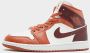 Nike Air Jordan 1 Mid Dusty Peach Sail White Night Maroon- Dusty Peach Sail White Night Maroon - Thumbnail 3