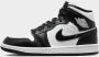 Jordan Wmns Air 1 Mid Basketball Schoenen white black white maat: 36 beschikbare maaten:36.5 37.5 38.5 39 40.5 41 42 36 - Thumbnail 2