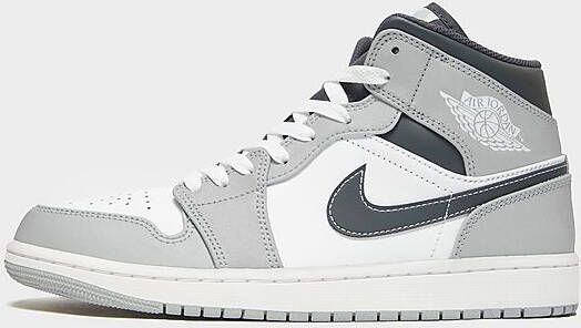 Jordan Air 1 Mid "Grey Anthracite" Light Smoke Grey- Heren Light Smoke Grey