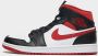 Nike Air Jordan 1 Mid Gym Red Black White 554724-122 Rood;Zwart;Wit Schoenen - Thumbnail 3