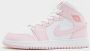 Jordan Air 1 Mid (GS) Air Retro in lichtroze formaten: 36.5 - Thumbnail 1