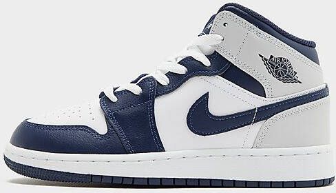 Jordan Air 1 Mid Junior White Kind White