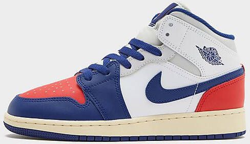 Jordan Air 1 Mid Junior White Kind White