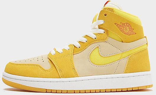 Jordan Air 1 Zoom CMFT 2 Dames Yellow Ochre Pale Vanilla Safety Orange Tour Yellow- Dames Yellow Ochre Pale Vanilla Safety Orange Tour Yellow