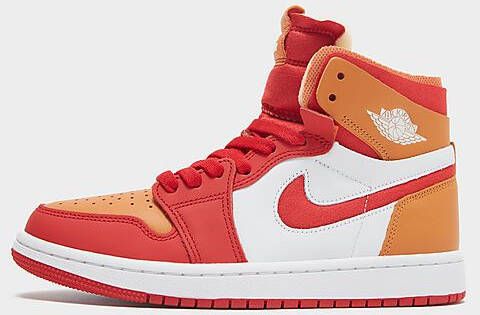 Jordan W Air 1 Zoom Air Cmft Fire Red Fire Red Hot Curry White Schoenmaat 37 1 2 Sneakers CT0979 603 - Foto 3