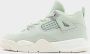 Jordan Air 4 Retro (TD) Basketball in groen formaten: 23.5 - Thumbnail 1