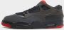 Nike Air Jordan 4 Sneaker Zwart Rood Limited edition Doos zonder deksel - Thumbnail 2