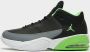 Jordan Max Aura 3 Black Green Strike Cool Grey White Schoenmaat 48 1 2 Sneakers CZ4167 003 - Thumbnail 2