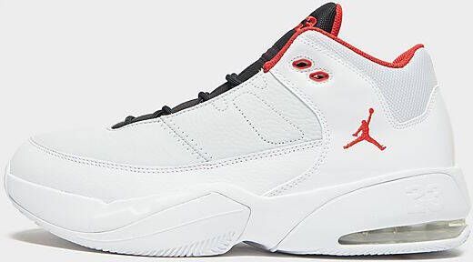 Jordan AJ Max Aura 3 White Pure Platinum Black University Red Heren