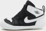 Air Jordan 1 Crib Bootie Black White AT3745-010 zwart wit babyschoenen sneakers voor baby's unisex - Thumbnail 2