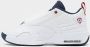 Jordan Herenschoenen Max Aura 6 White Varsity Red Midnight Navy- Heren White Varsity Red Midnight Navy - Thumbnail 2
