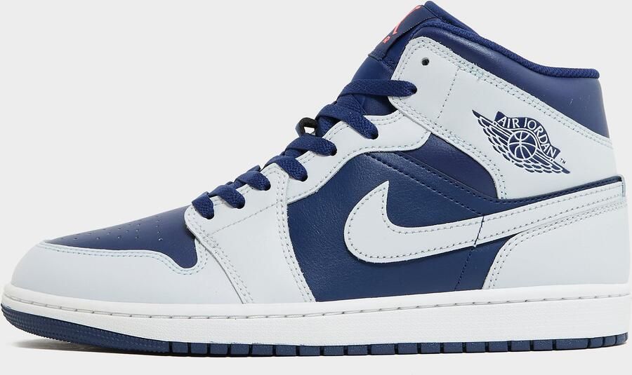 Jordan Air 1 Mid Blauw- Heren Blauw